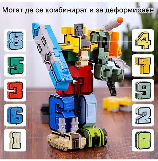 🔥【Najlepiej sprzedający się produkt】🧒Dziecięca cyfrowa zabawka transformująca robota