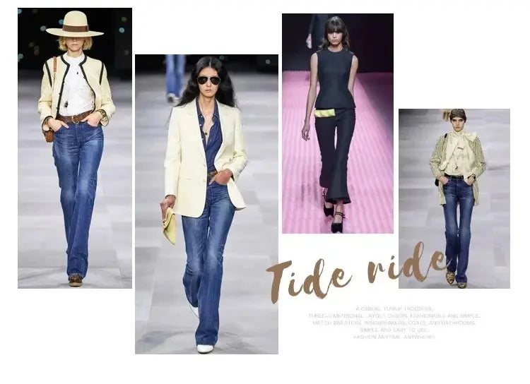 🏆【Nowość 2026】👖【S-4XL】Damskie jeansy z wysokim stanem i elastyczną talią