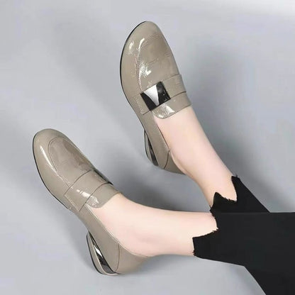 🎁【35-40】 2026 Nowe buty typu Mary Jane w stylu brytyjskim, z prawdziwej skóry, z miękką podeszwą i niskim obcasem