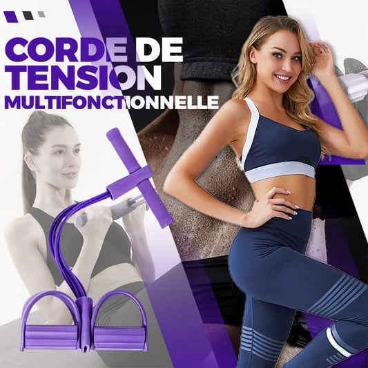 【Kup 1, otrzymaj 1 gratis】🏃‍♂️ Wielofunkcyjna taśma fitness - 🔥 Skutecznie spala tłuszcz z brzucha