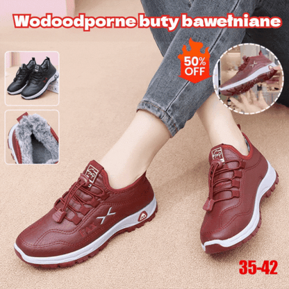 【35-42】Women's Leather Winter Boots