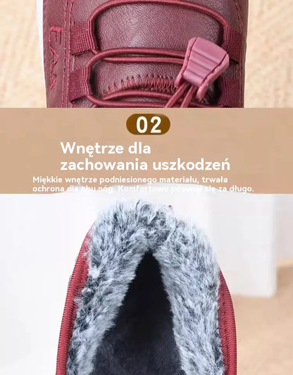 【35-42】Women's Leather Winter Boots