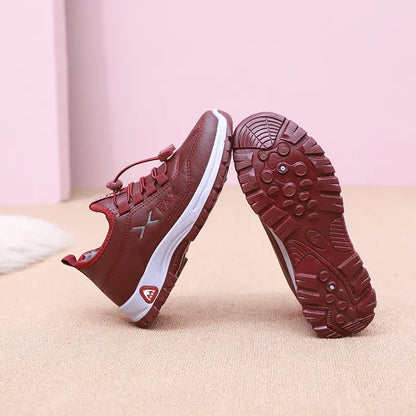 【35-42】Women's Leather Winter Boots