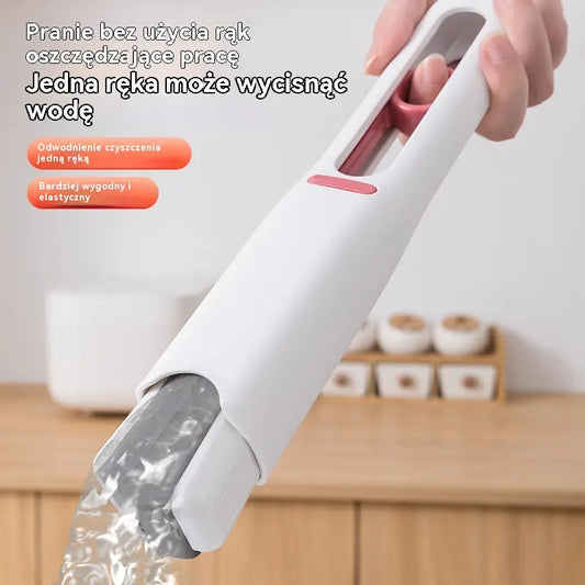 🔥【Kup 1, otrzymaj 1 gratis】🔥Mini Mop, bezdotykowy bawełniany mop chłonny do kuchni, łazienki, toalety, zlewu
