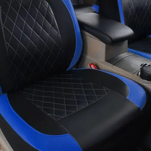 【30% zniżki】🚗🚗Uniwersalny zestaw pokrowców na siedzenia samochodowe z miękkiej skóry