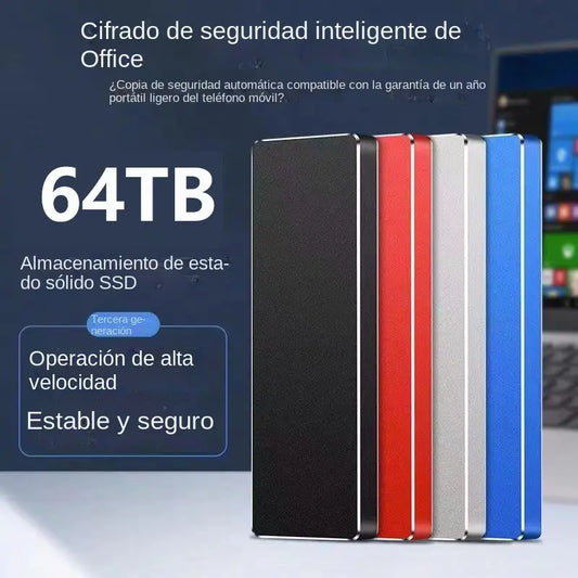 🎉【🔥Sprzedano ponad 9999 sztuk】Przenośny dysk twardy o ultraszybkim transferze 150 MB/s【4T 16T 32T 64T】