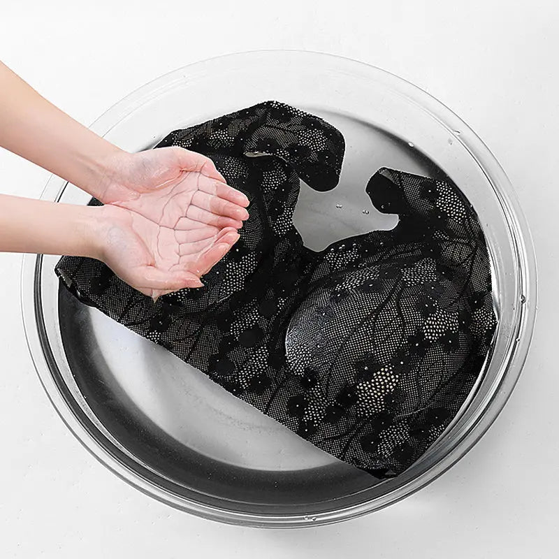 😍【3/6 sztuk】【40-100KG】Damski, bezprzewodowy, koronkowy biustonosz zapinany z przodu,Ostatni dzień - 49% zniżki