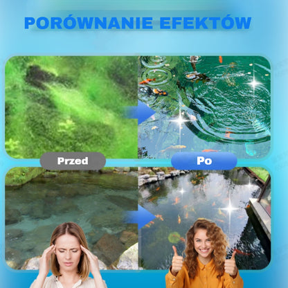 💧Tabletki musujące do oczyszczania wody w akwariach i stawach🔥